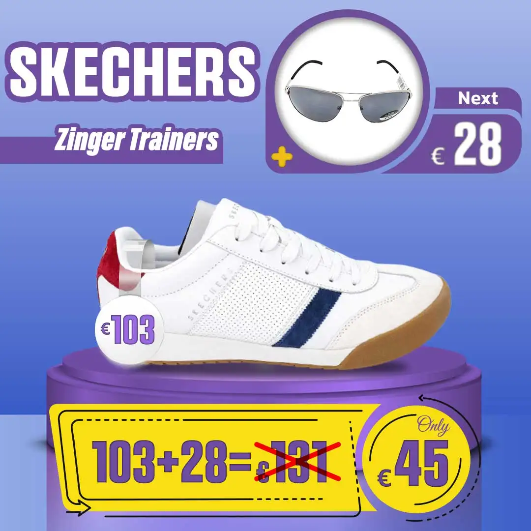 کفش ورزشی اسکیچرز Skechers مدل Zinger Trainers Los Angeles