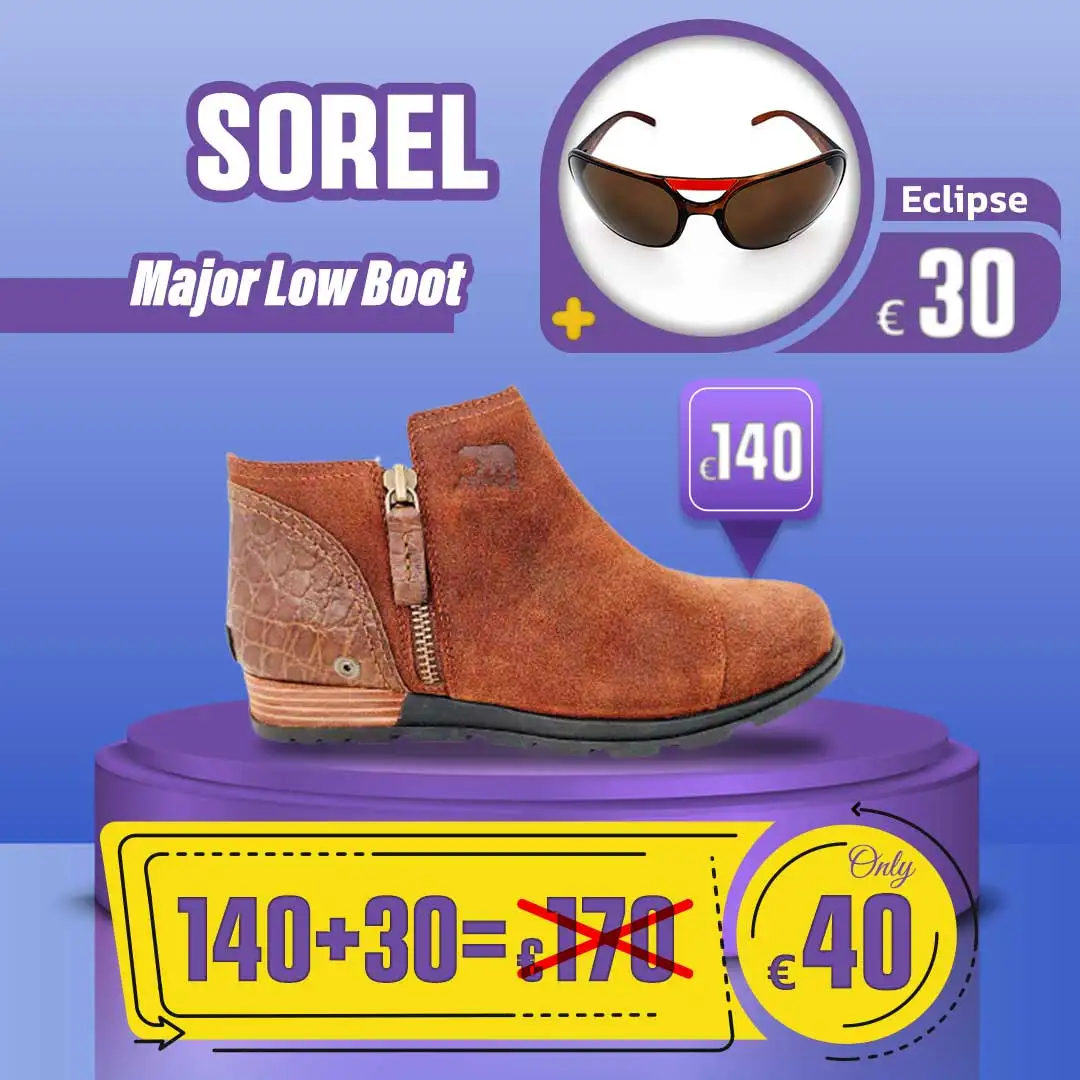 نیم بوت زنانه سورل Sorel مدل Major Low Boot