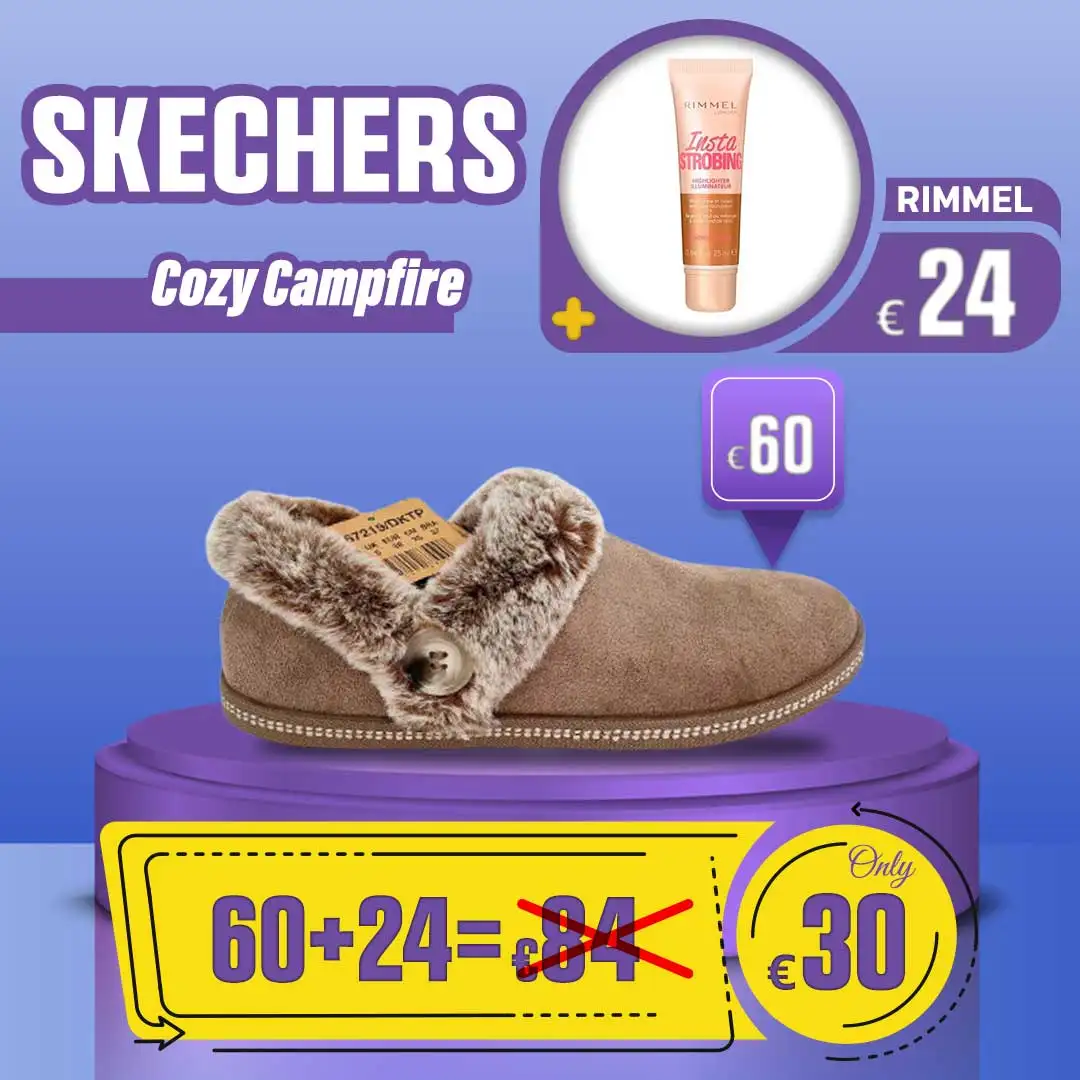 دمپایی زنانه اسکیچرز Skechers مدل Cozy Campfire