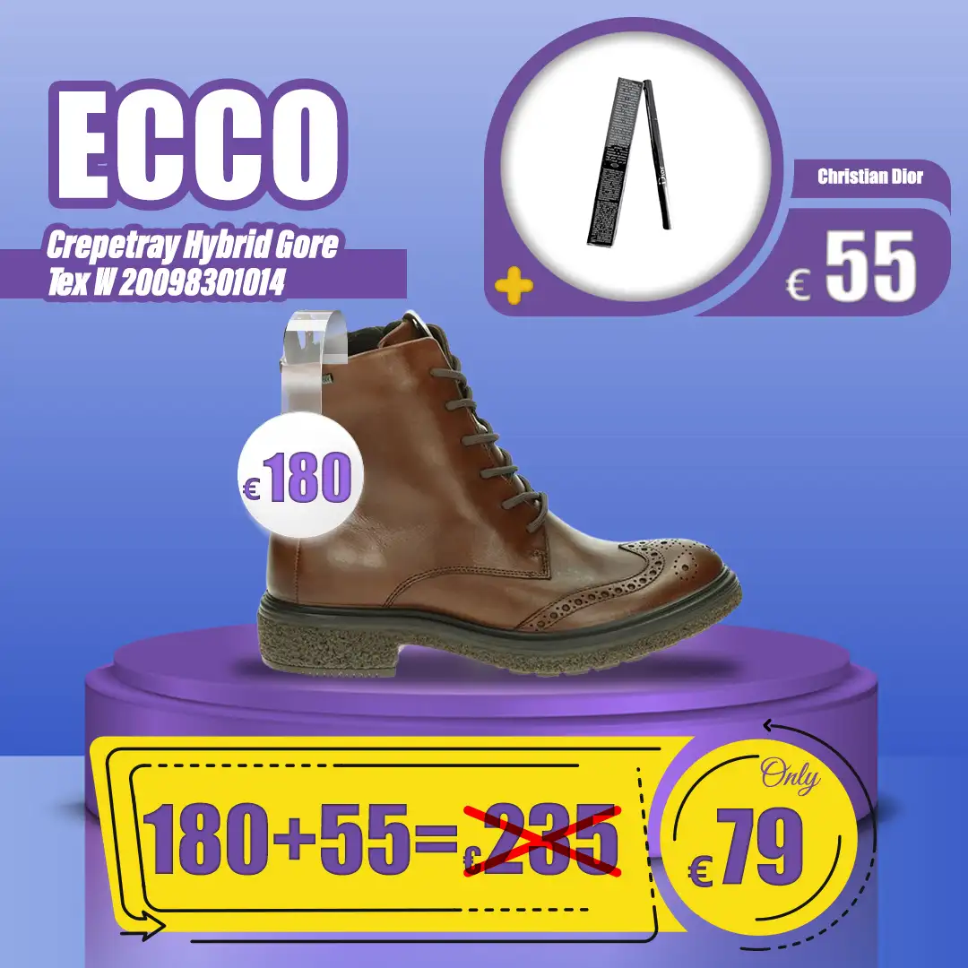 کفش زنانه اکو - ECCO Crepetray Hybrid Gore-Tex