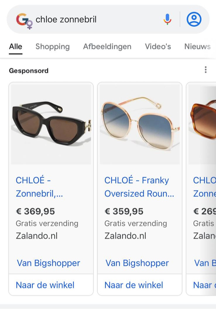 عینک آفتابی کلوئه Chloe