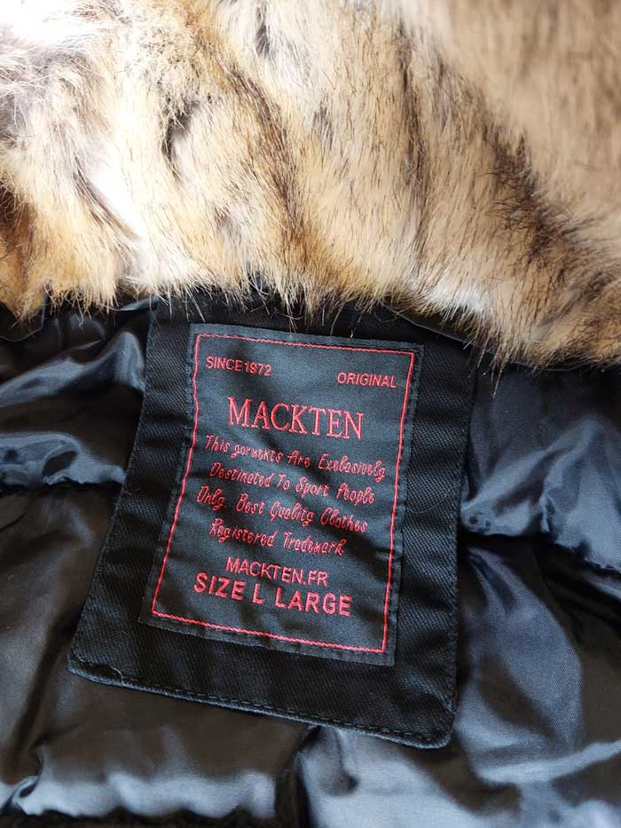کاپشن زمستانی برند فرانسوی ماکتن – Mackten
