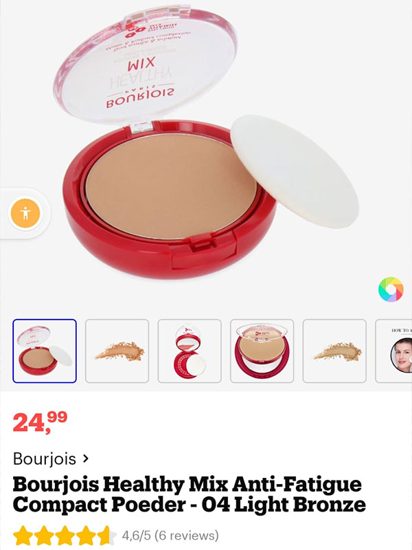 پکیج لوازم آرایشی برند بورژوا _ Bourjois