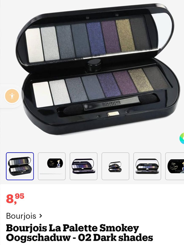 پکیج لوازم آرایشی برند بورژوا - Bourjois