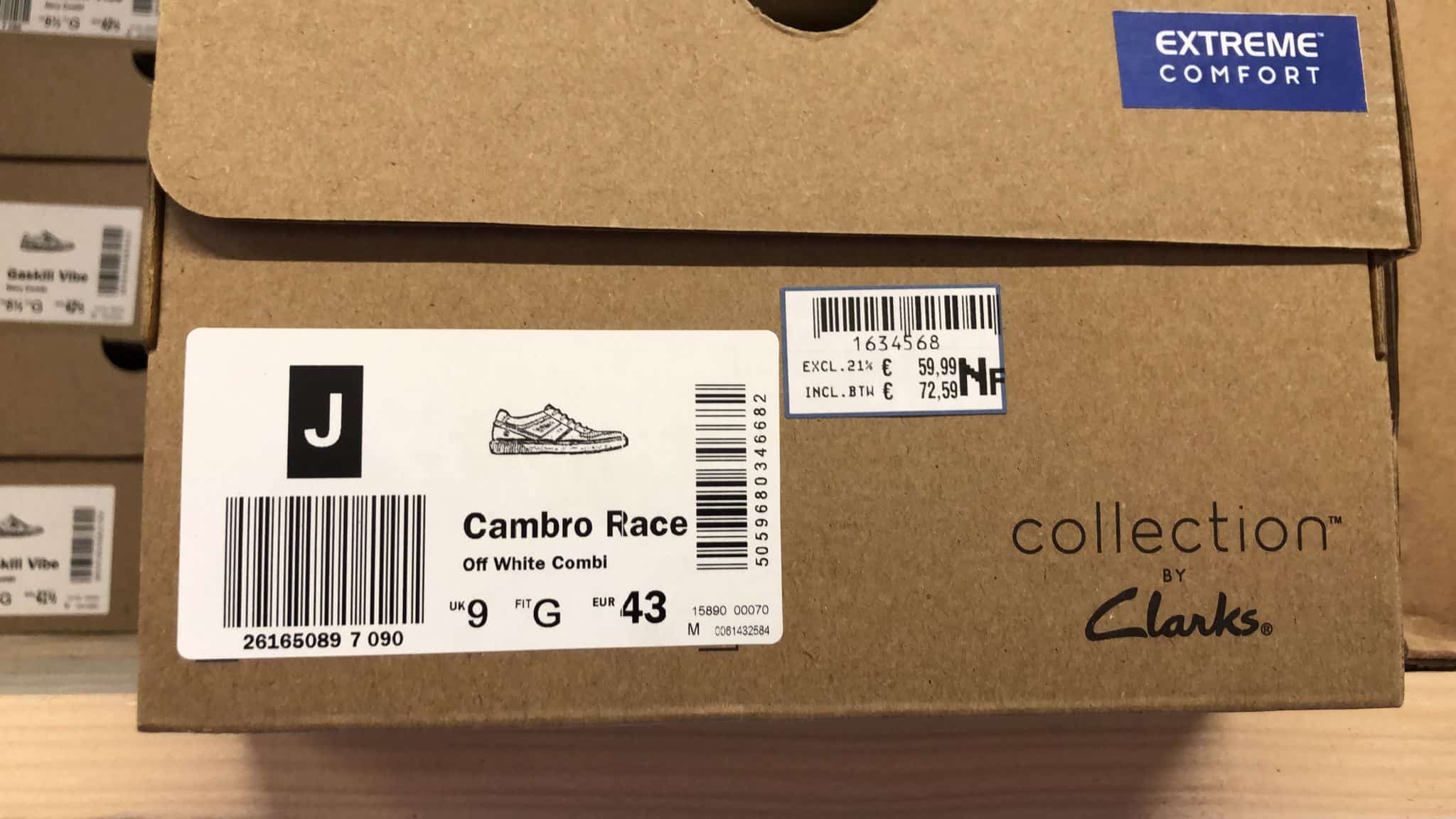 کفش اسپرت مردانه برند کلارک _ CLARKS