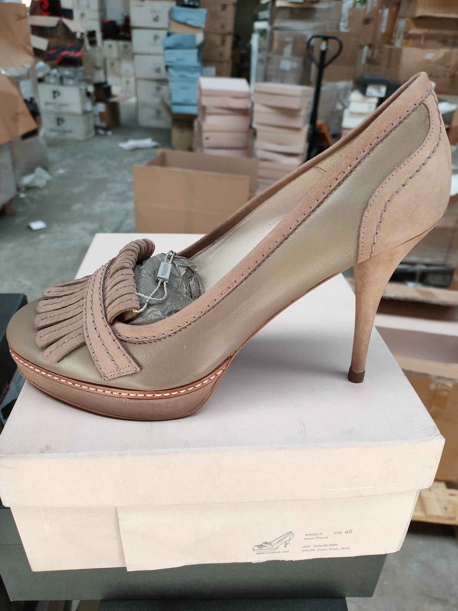 کفش زنانه مجلسی ایتالیایی میکس